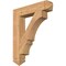 Ekena Millwork Balboa Arts & Crafts Smooth Bracket, Western Red Cedar, 5 1/2"W x 30"D x 36"H BKT06X30X36BOA03SWR - alternate 1